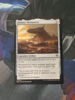 Bontu's Monument | 7% Off 2+ | Aetherdrift | NM | MTG - Image 1