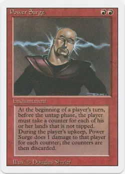 1 x Power Surge - Revised Edition - LP - Magic The Gathering - MTG - EOF - Image 1