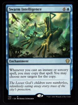 Swarm Intelligence 130 Non Foil Rare Commander 2021 MTG Near Mint - Image 1