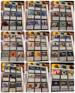Magic the Gathering mix Rarity blue white and artifacts Commander Final Fantasy - Image 1