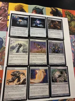 Magic the Gathering mix Rarity blue white and artifacts Commander Final Fantasy - Image 3