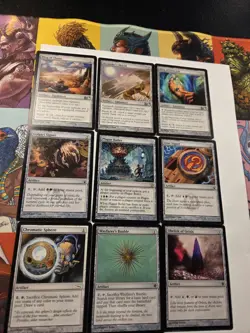 Magic the Gathering mix Rarity blue white and artifacts Commander Final Fantasy - Image 4
