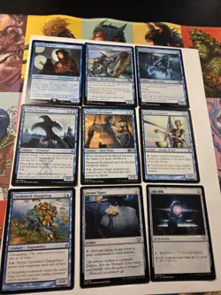 Magic the Gathering mix Rarity blue white and artifacts Commander Final Fantasy - Image 5
