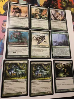 Magic the Gathering mix Rarity red and green lot - Image 4