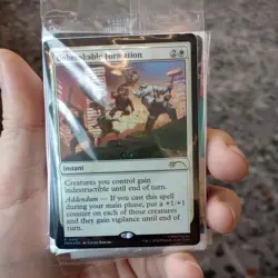 Magic The Gathering x Teenage Mutant Ninja Turtles Foil Promo SEALED NYCC 2025 - Image 1