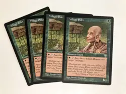 Village Elder (4) NM Mirage MTG Magic the Gathering - Image 1