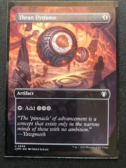 MTG Thran Dynamo Borderless Magic MTG (LP) - Image 1