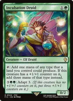 Incubation Druid Commander: Final Fantasy MTG Magic The Gathering - Image 1