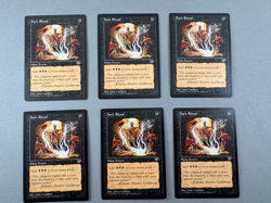 Dark Ritual Mirage MTG-Low Play Excellent Plus-Vintage Magic the Gathering - Image 3