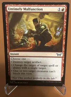 Untimely Malfunction Duskmourn: House of Horror Regular - Image 1