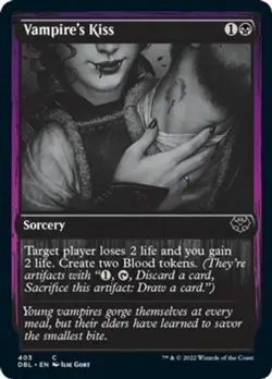 Vampire's Kiss - Innistrad: Double Feature #403 MTG Magic The Gathering - Image 1