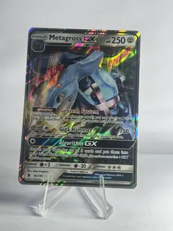 Pokemon TCG Metagross GX 85/145 Guardians Rising Ultra Rare Holo NM - Image 1