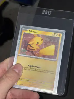 Pikachu 051/162 Cosmos Holo Temporal Forces Pokemon - Image 2