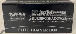 Pokemon SUN AND MOON BURNING SHADOWS Elite Trainer Box ETB New SEALED 2017 - Image 3
