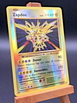 2016 Pokemon XY Evolution Zapdos Reverse Holo Deutsch German 42/108 NM - Image 3