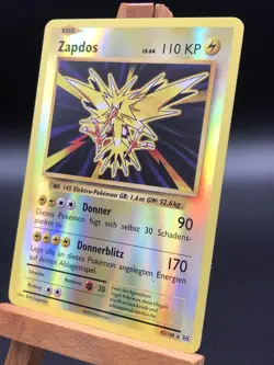 2016 Pokemon XY Evolution Zapdos Reverse Holo Deutsch German 42/108 NM - Image 4