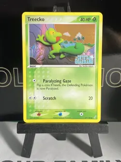 2006 Pokemon Treecko 67/100 - EX Crystal Guardians - Holo - STAMPED- NM - Image 2