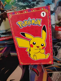 McDonalds Happy Meal Toy pokemon 2023 Booster Pack Pikachu #1 New Red - Image 3