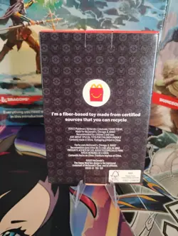 McDonalds Happy Meal Toy pokemon 2023 Booster Pack Pikachu #1 New Red - Image 4