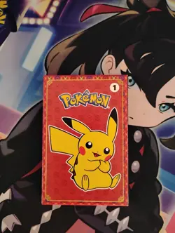 McDonalds Happy Meal Toy pokemon 2023 Booster Pack Pikachu #1 New Red - Image 5