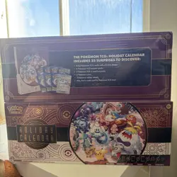 Pokemon Holiday Calendar 2025 New Sealed - Image 2