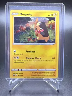 Pokemon TCG - Promo - Morpeko SWSH116 - Cosmos FULL SWIRL Holo - Image 1