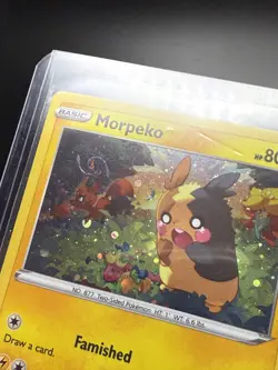 Pokemon TCG - Promo - Morpeko SWSH116 - Cosmos FULL SWIRL Holo - Image 2