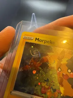 Pokemon TCG - Promo - Morpeko SWSH116 - Cosmos FULL SWIRL Holo - Image 5