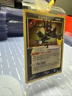 Pokemon Greninja Gold Star SEALED SWSH144 Holo Celebrations NM/MT - Image 2