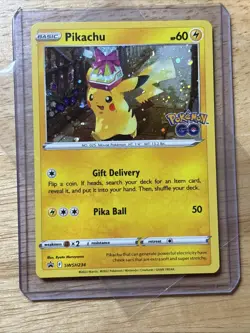 Pokemon TCG Pikachu SWSH Black Star Promo SWSH234 Holo Promo NM F - Image 1