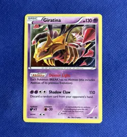Pokemon Giratina XY184 XY Black Star Promo Cosmos Holo NM - Image 1