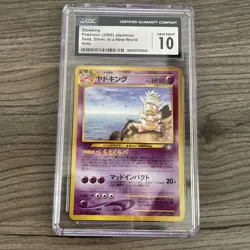 Pokemon Japanese Slowking HOLO Neo Genesis No. 199 CGC Gem Mint 10! - Image 1