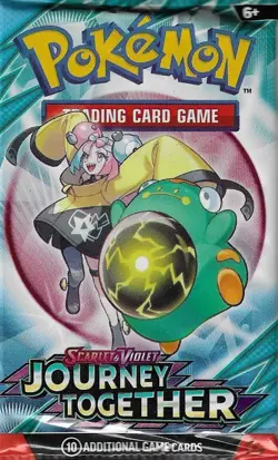 Pokemon TCG Scarlet & Violet Journey Together Sealed Booster Pack [Random Art] - Image 1