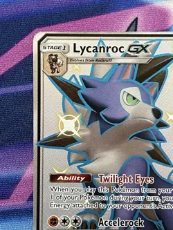 Pokemon Lycanroc GX SV67/SV94 Sun & Moon Hidden Fates Shiny Vault Near Mint - Image 2