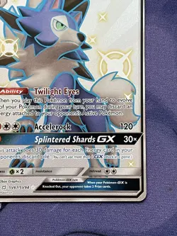 Pokemon Lycanroc GX SV67/SV94 Sun & Moon Hidden Fates Shiny Vault Near Mint - Image 4