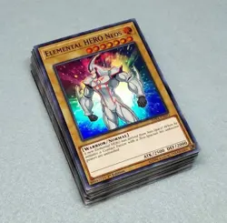 Yugioh GX Complete Jaden Yuki Deck Elemental HERO Fusion Neo Spac *Hot* + Bonus! - Image 1