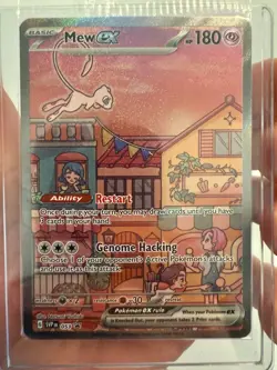 Mew ex 053 Sv: Scarlet & Violet Promo Cards Holo - Near Mint, Centered, SEALED - Image 1