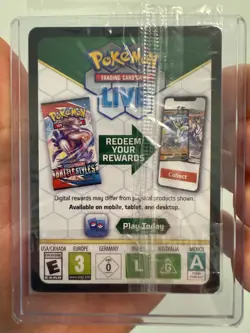 Mew ex 053 Sv: Scarlet & Violet Promo Cards Holo - Near Mint, Centered, SEALED - Image 2