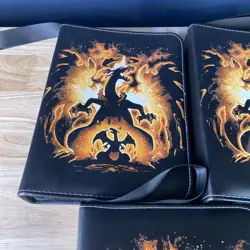 Charizard Pokemon Binder Album Collection 400 Card Holder/ 50 Pages Lot Of 3 - Image 4