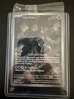 Mewtwo 052 Sv: Scarlet & Violet Promo Cards Holo - Near Mint, Centered, SEALED - Image 3