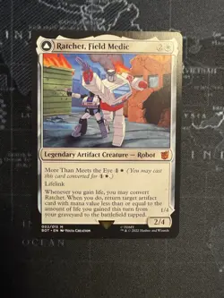 Ratchet, Field Medic 002/015 BOT Mythic Rare Regular NM MTG Card English - Image 1