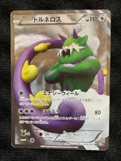 Pokemon Card Japanese Tornadus 054/053 SR Full Art Holo #230411 - Image 1