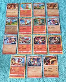 CHARMANDER & CHARMELEON BUNDLE OF POKEMON CARDS #2. - Image 1