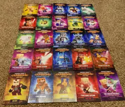 Minecraft Dungeon Arcade Game Trading Cards Lot Of 26 All Different. - Image 2