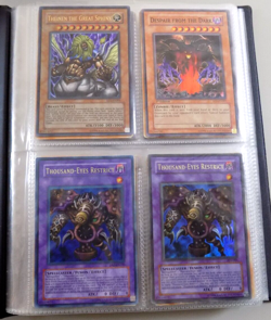 HUGE YUGIOH 1996 CARD-BINDER-TIN LOT COLLECTION RARE 1'st EDITIONS UNSEARCHED - Image 2