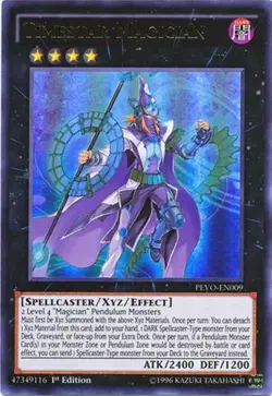 3 x Yu-Gi-Oh Card - PEVO-EN009 - TIMESTAR MAGICIAN (ultra rare holo) - NM/M - Image 1