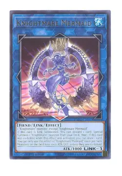 3 x Yu-Gi-Oh Card - FLOD-EN043 - KNIGHTMARE MERMAID (rare) - NM/M - Image 1