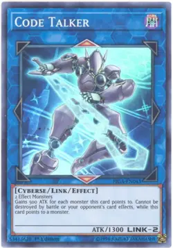 3 x Yu-Gi-Oh Card - FIGA-EN043 - CODE TALKER (super rare holo) - NM/Mint - Image 1