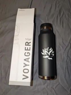 MTG Black Lotus Reusable Water Bottle Magiccon VIP Exclusive Las Vegas New Boxed - Image 1