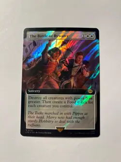 The Battle of Bywater (Extended Art) (Surge Foil) Universes Beyond: the Lord of - Image 1